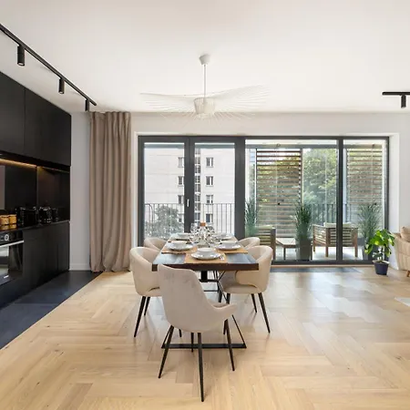 Apartment Luxurious With A Terrace And Garage - Grzybowska *