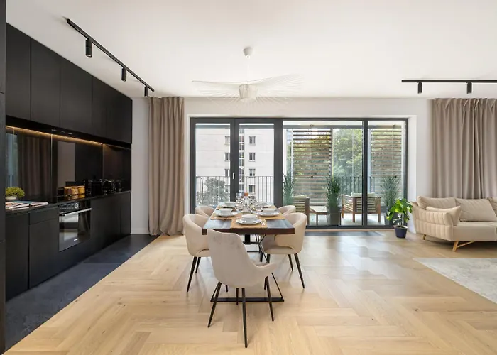 Apartment Luxurious With A Terrace And Garage - Grzybowska *