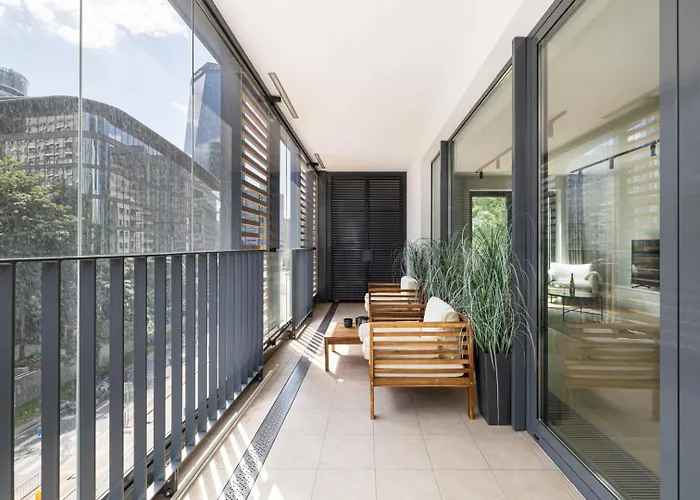 Apartment Luxurious With A Terrace And Garage - Grzybowska *